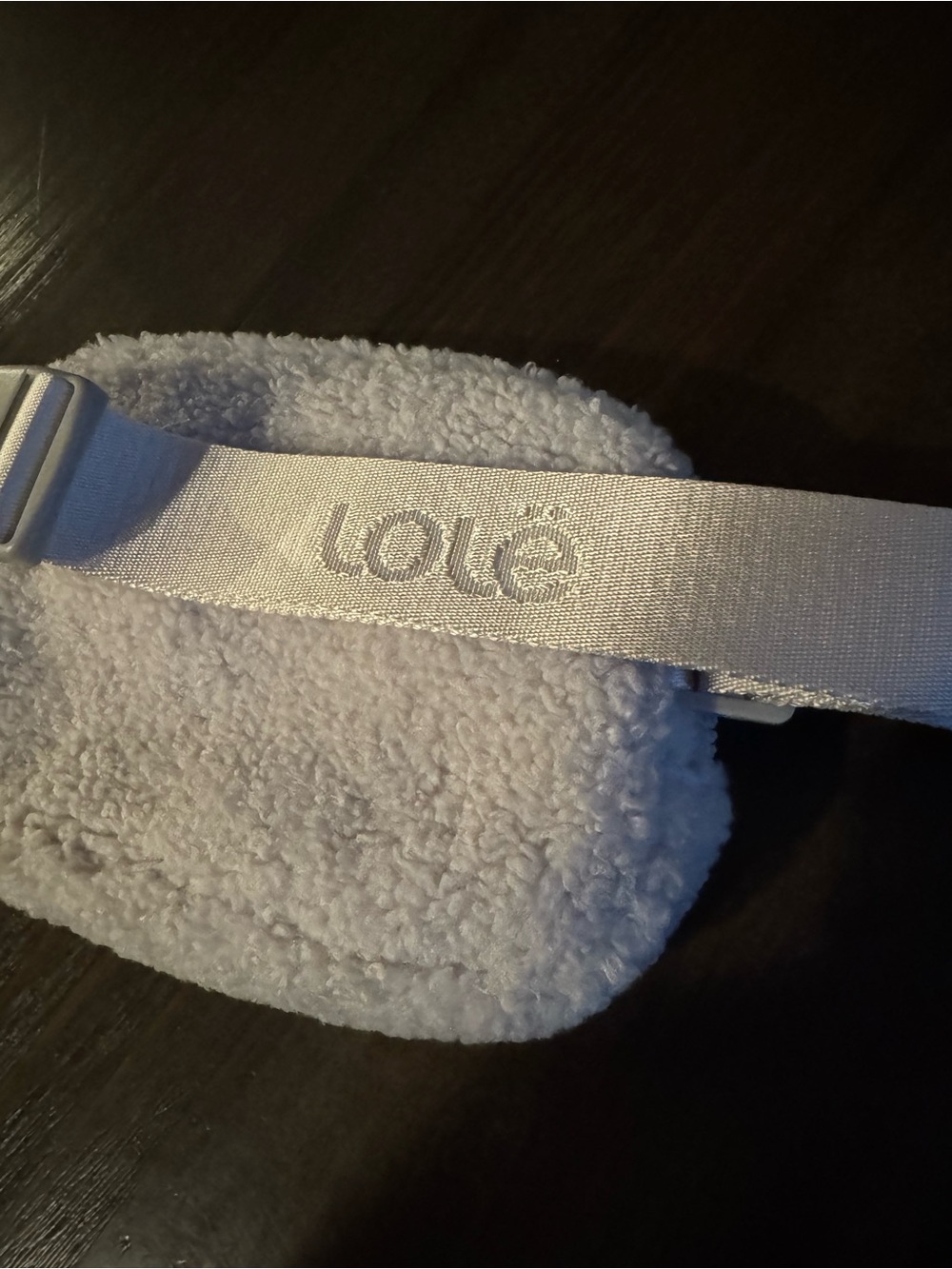 Lole - Cream Sherpa Crossbody Bum Bag - Picture 8 of 8